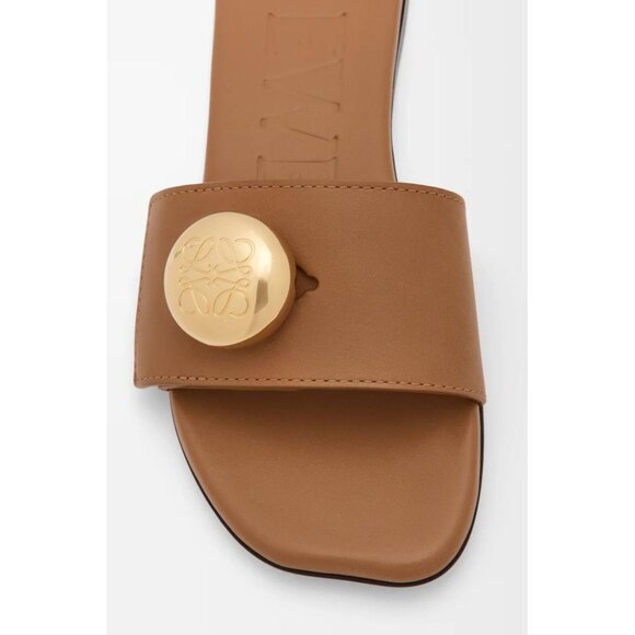 Loewe Pebble Leather Slide Sandals IT 36 Women - Picture 4 of 4